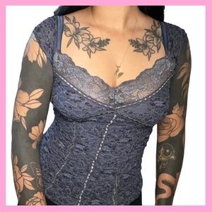 🫐Lace Ann Ferriday Top🫐